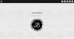 Desktop Screenshot of johnbalnaves.com